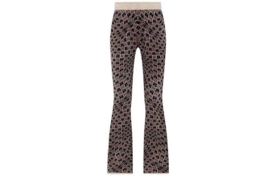 AMIRI Casual Pants Women's Brown Moderate Bootcut Pants