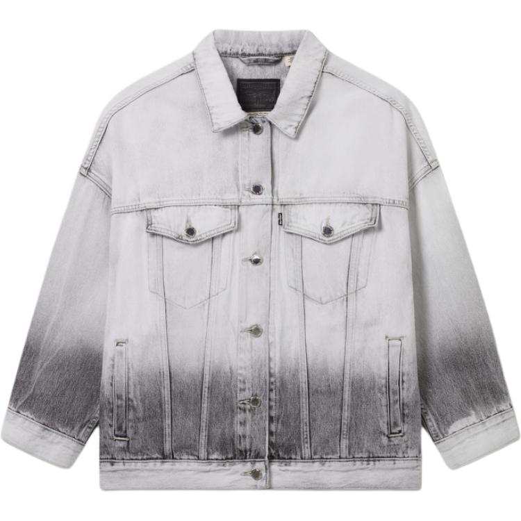 Levis Levis Denim Jacket Women's Gray