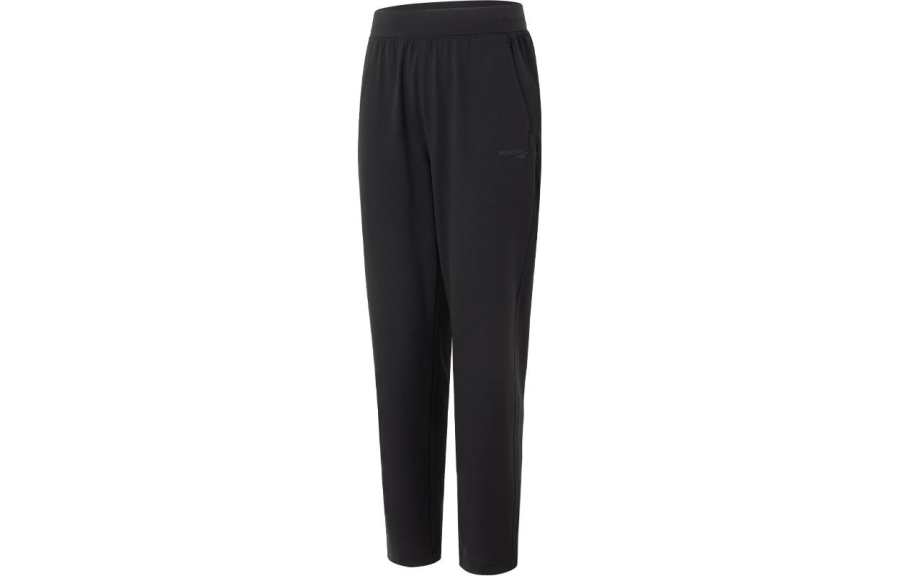 Saucony Casual Pants Women's Black Moderate Straight Fit Pants