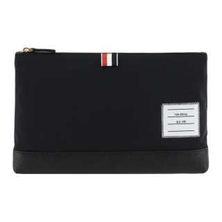 THOM BROWNE THOM BROWNE· Fabric Clutch Men's Black