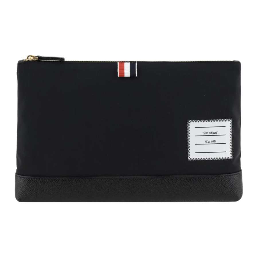 THOM BROWNE THOM BROWNE· Fabric Clutch Men's Black