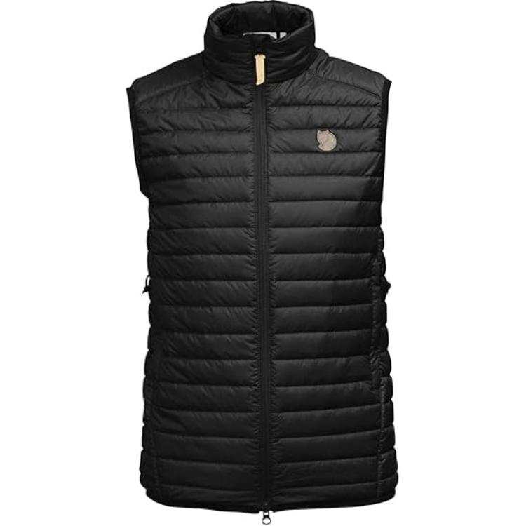 Fjallraven Vests Women's Black Stand Collar Moderate Other