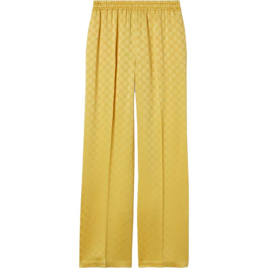 GUCCI Gg Jacquard Elastic Waistband Pants