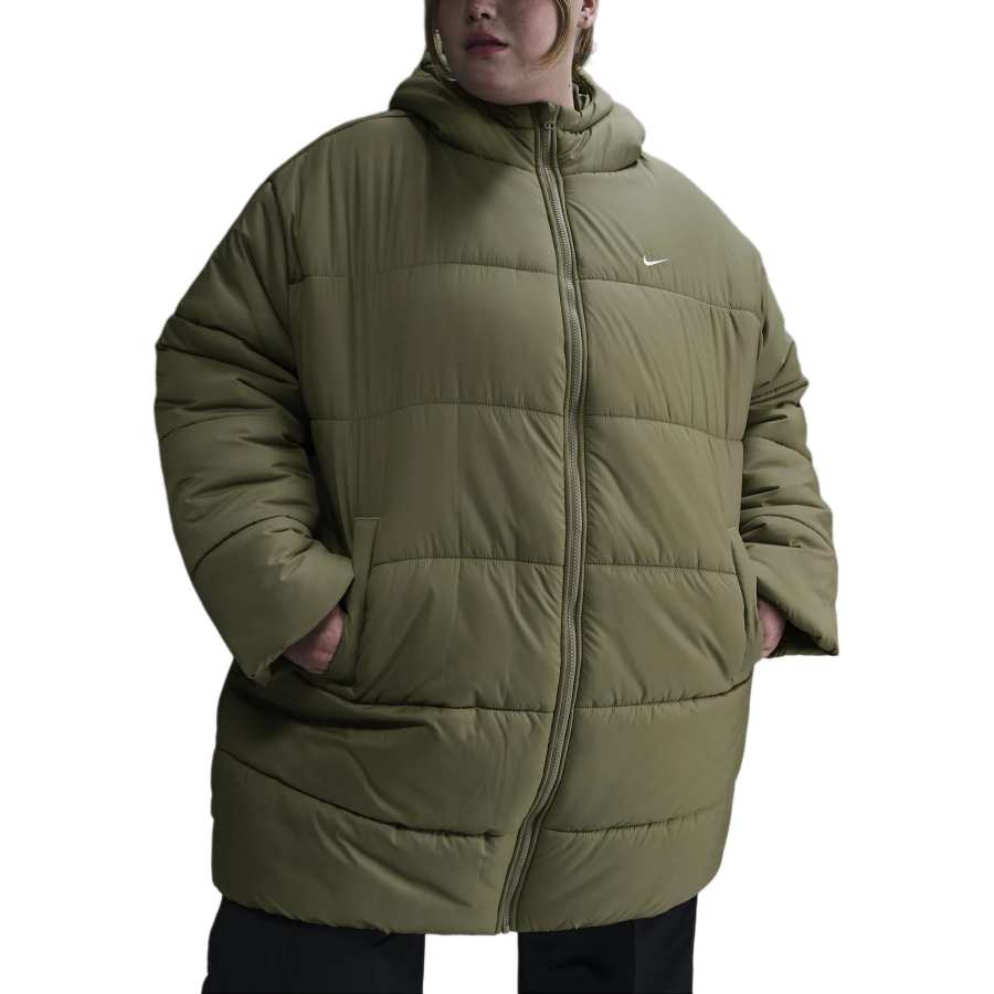 Nike Nike SportswearTherma FIT Parka Coat Women's Light Army Green/White