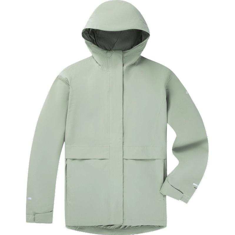 Columbia Hiking Waterproof And Windproof Windbreaker Jacket Women's Green