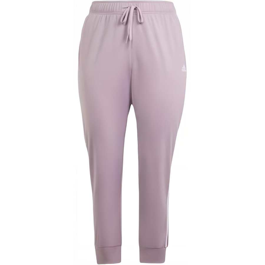 Adidas Adidas Essentials Warm Up Slim Tapered 3 Stripes Track Pants$12 Casual Pants Women's Fig White