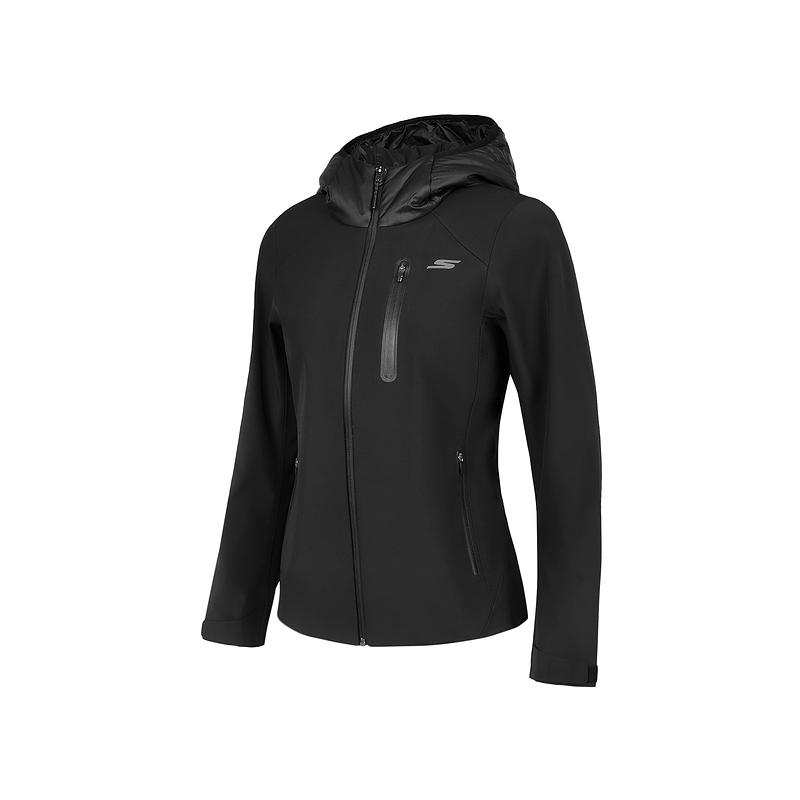 Skechers Trench Coat Women's Carbon Black