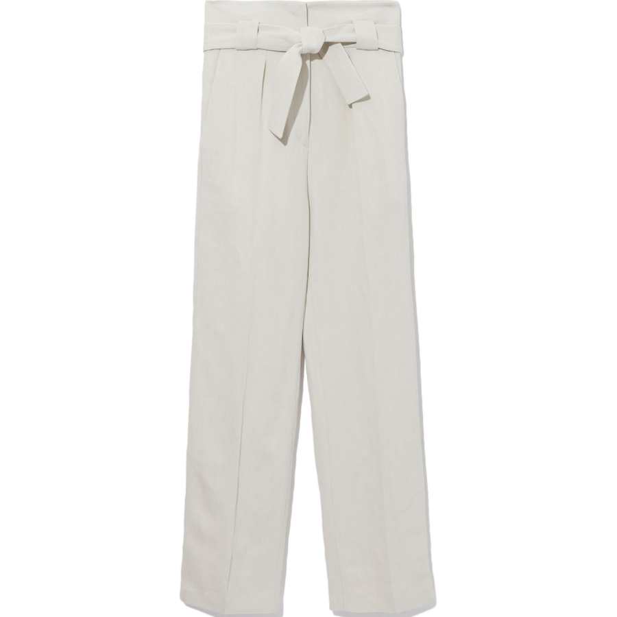 IRO NIGHT Casual Pants Women's Ivory Moderate Straight Fit Pants