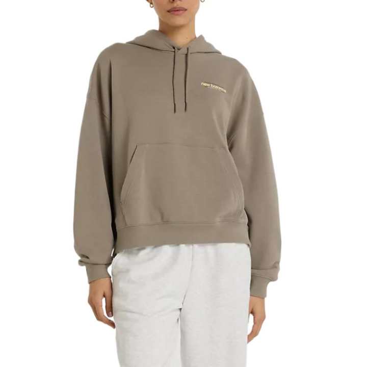 New Balance New Balance MultiColorLogo Sweatshirt Women's Brown DOK