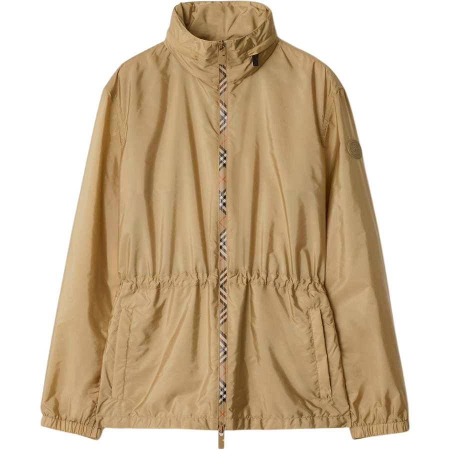 Burberry Burberry logo-patch parka