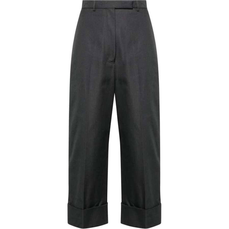 THOM BROWNE Thom Browne high-waisted canvas trousers