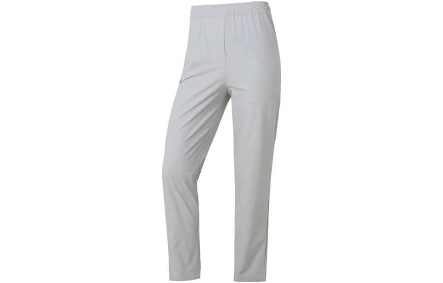 Under Armour Casual Pants Women's Light Gray Moderate Straight Fit Pants