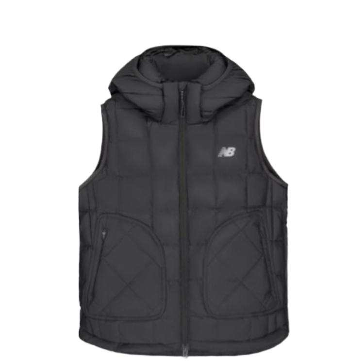 New Balance New Balance Vests Women's Black DKG NJE47252 Hooded Non Detachable Moderate Other