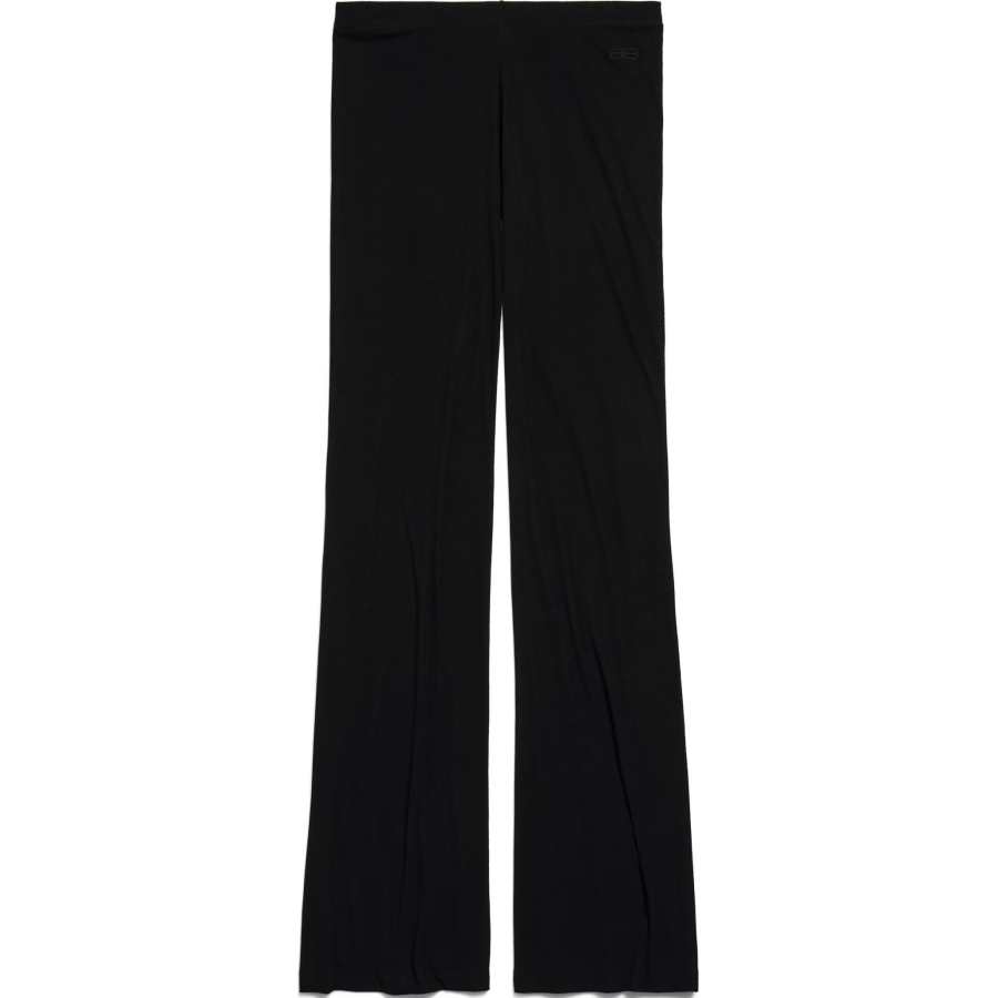 Balenciaga Bb Garderobe Artwork Embroidered Elastic Waist Pants