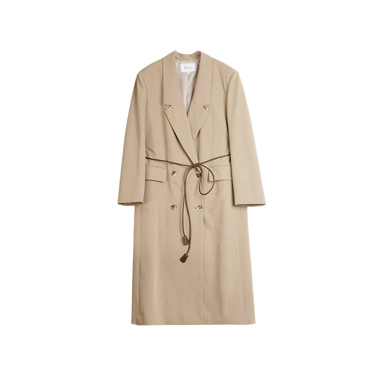 ELLE ELLE Coats Women's Suit Collar Moderate
