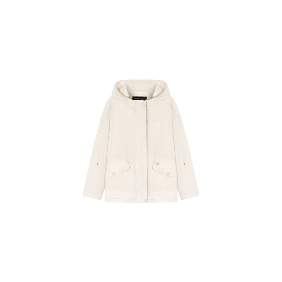 Teenie Weenie Cropped Coat Women's Ivory