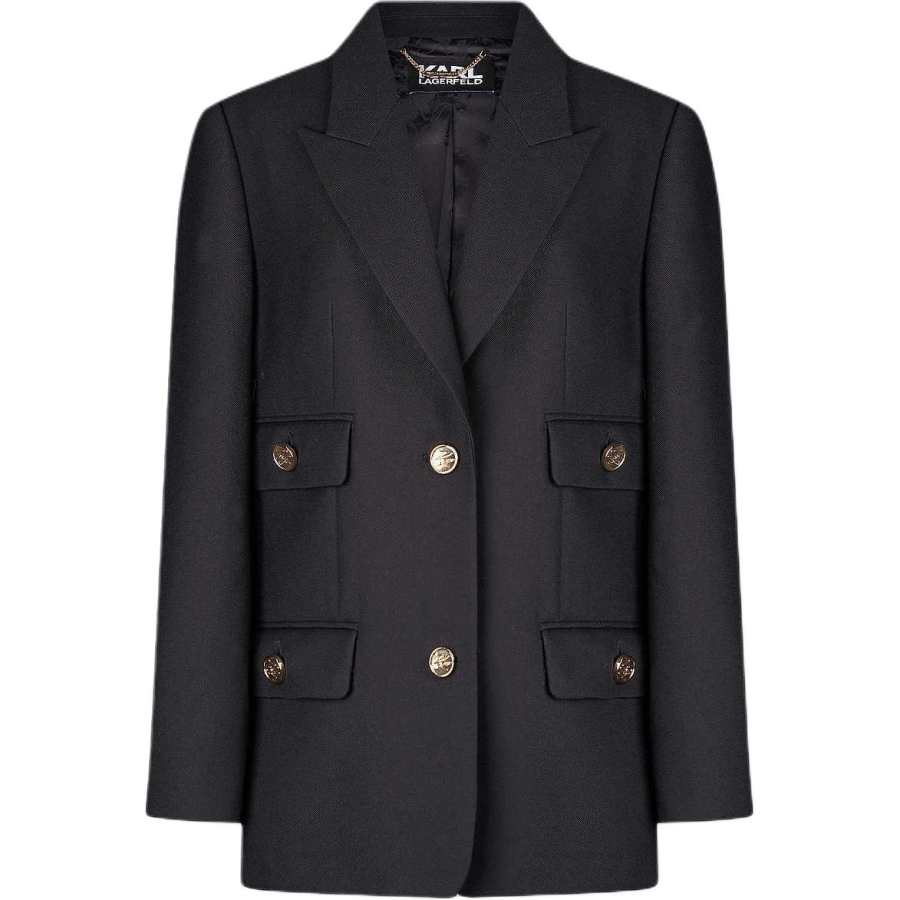 KARL LAGERFELD / Karl Lagerfeld Jeans Business Suit Coat Women's Black