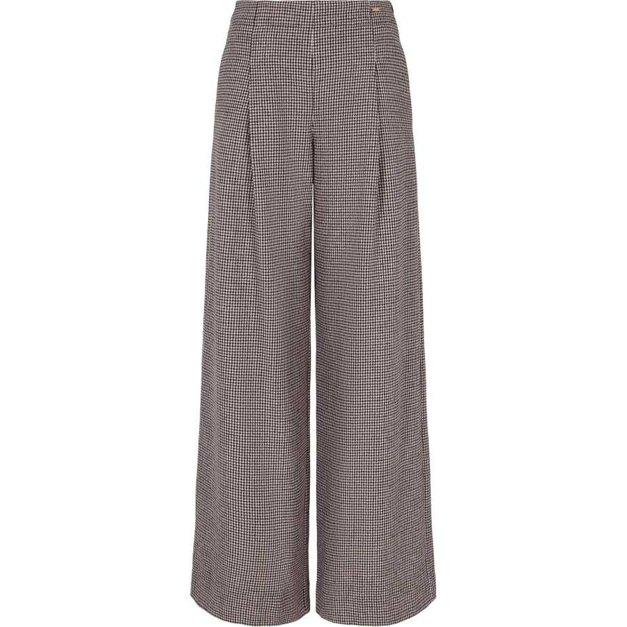ARMANI EXCHANGE ARMANI EXCHANGE Houndstooth Palazzo Trousers