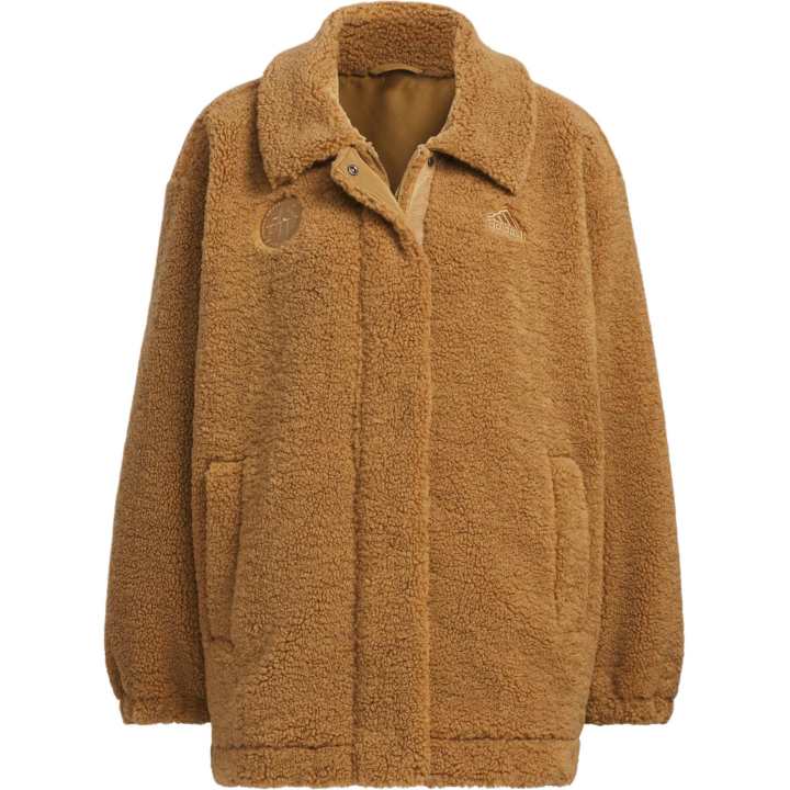 Adidas Adidas Lounge Velvet feel Coat Women's Desert Brown