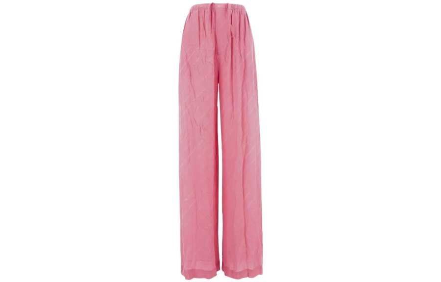 Balenciaga SS23 Casual Pants Regular Fit Women's Pink