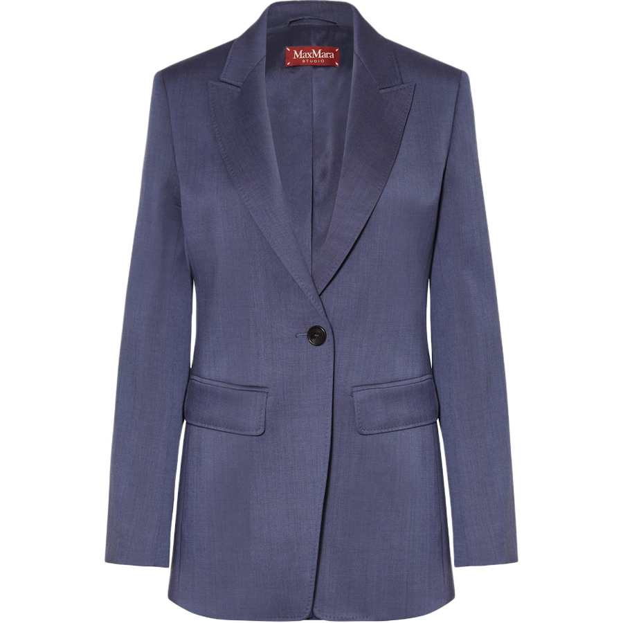MaxMara Studio MaxMara Studio Business Suit Coat Women's Dark Blue
