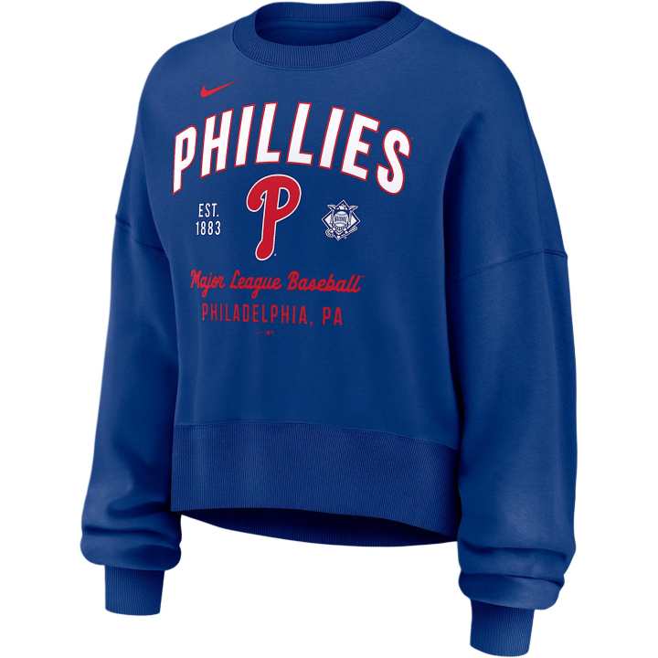 Nike Nike Philadelphia Phillies Women's Nike Mlb Pullover Crew
