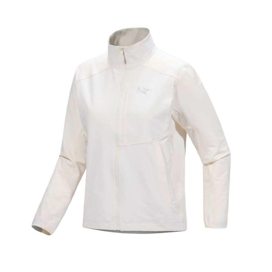Arcteryx Arc'teryx GAMMA SS25 Breathable Abrasion Resistant Windproof Windbreaker Jacket Women's Polar White