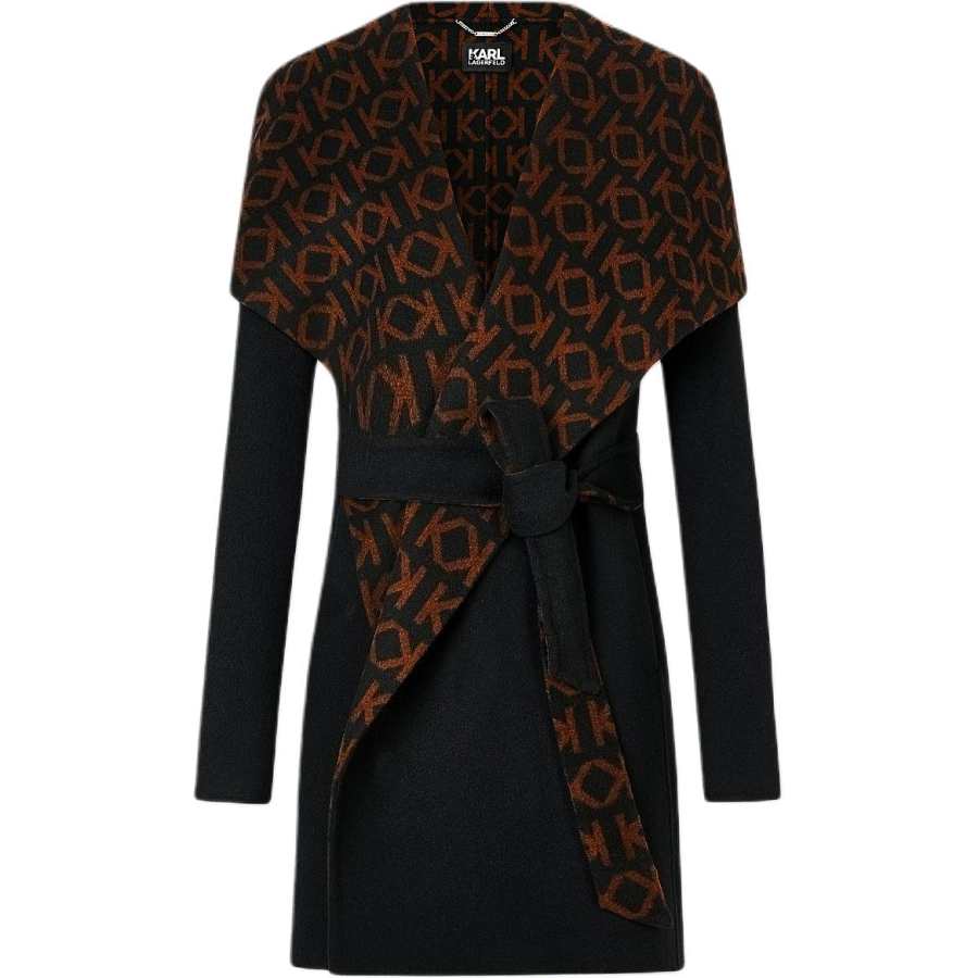 KARL LAGERFELD / Karl Lagerfeld Jeans Coat Women's Black
