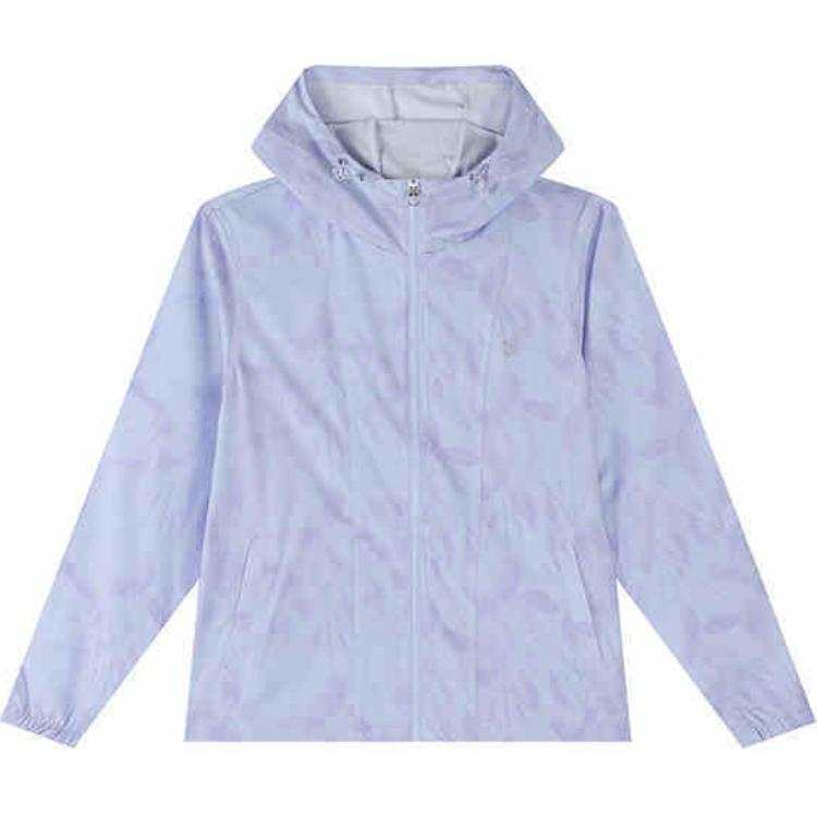 361° Variety Training Collection Trench Coat Women's Blue Purple