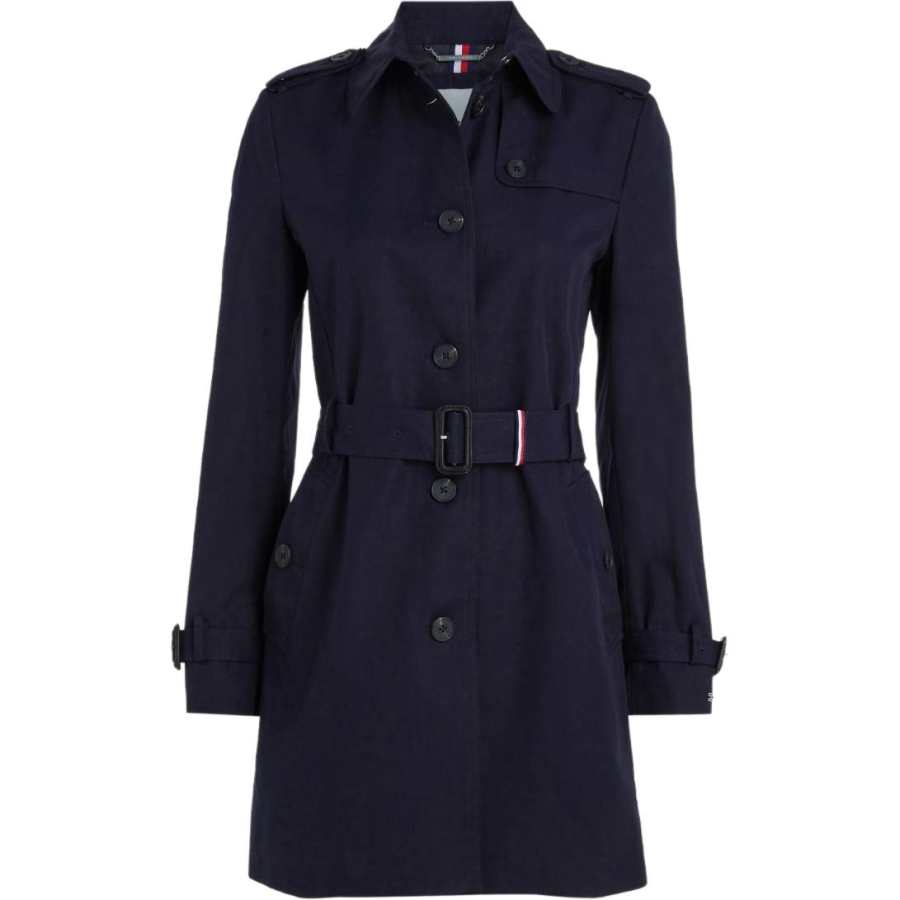 Tommy Hilfiger Coat Women's Navy Blue