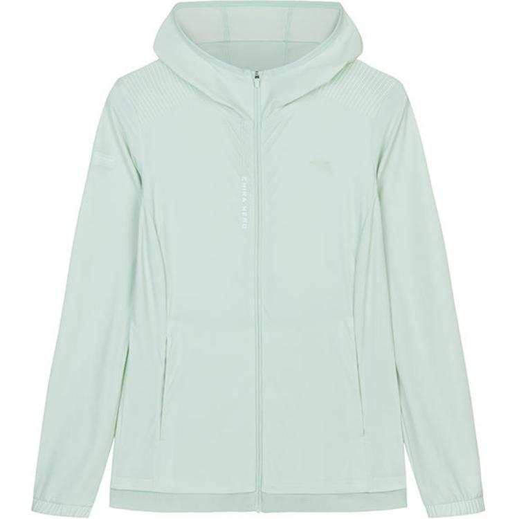 Anta Variety Training Collection Sun Protection Clothing Women's Wuzhi Aqua Green