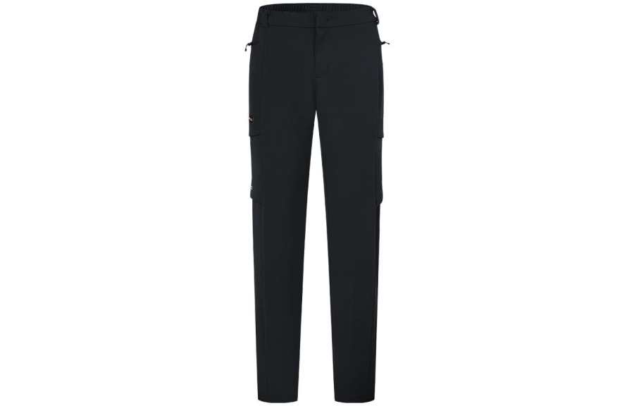 FILA Casual Pants Women's Pitch Black Moderate Straight Fit Pants