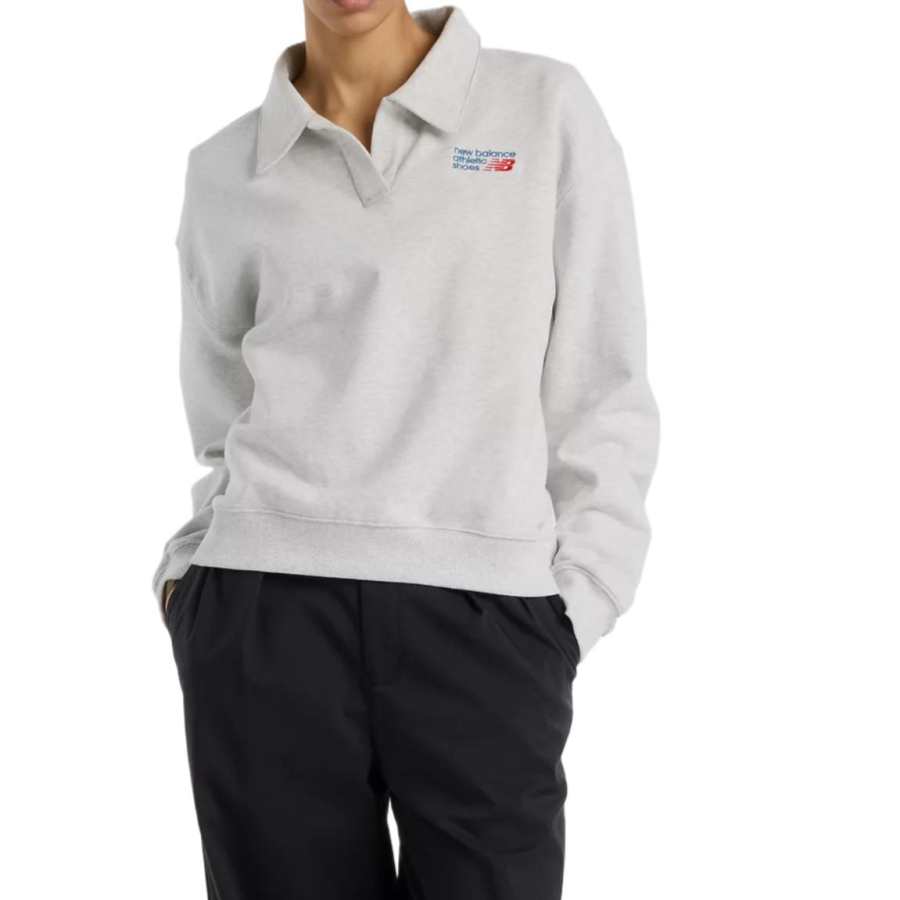 New Balance New Balance polo-collar sweatshirt