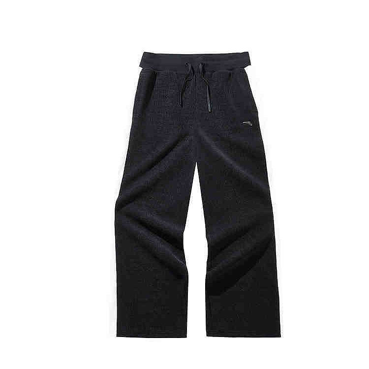 Anta Comprehensive Training Collection Sports Lifestyle Collection Casual Pants Women's Basic Black/Papyrus White