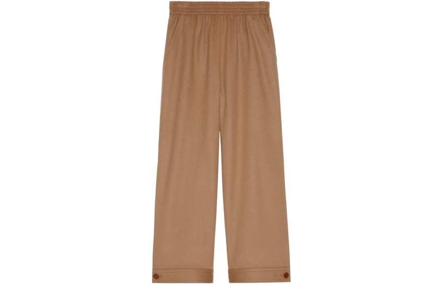 GUCCI SS23 Casual Pants Women's Khaki