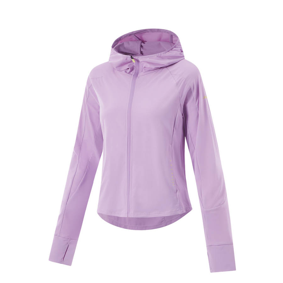 Li-Ning Li Ning Running Collection Trench Coat Women's Light Purple