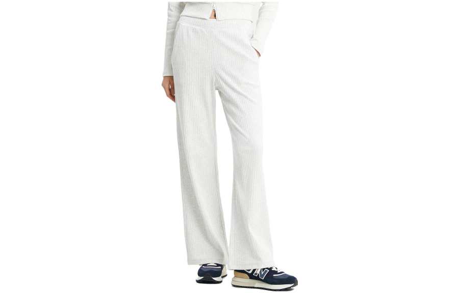 New Balance New Balance Casual Pants Women's White Moderate Straight Fit Pants