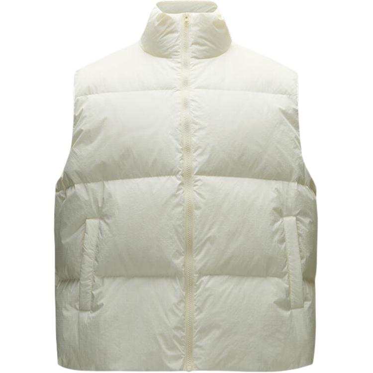ANTA SUPERSTORE CHAOJIANTA Sports Sleeveless Thermal Fleece Lined Stand Collar Zippers Vest Women's Syrups Yellow