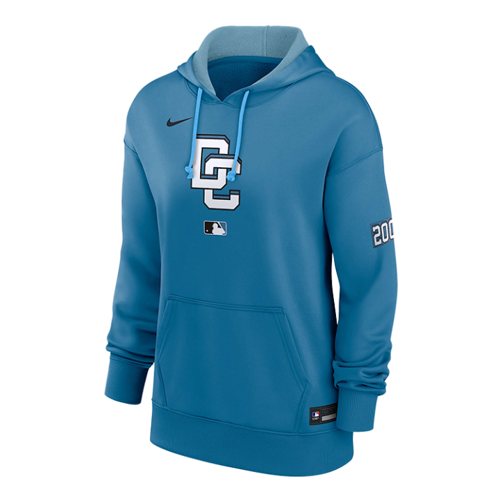 Nike Nike Washington Nationals Authentic Collection City Connect Women's Nike Therma Mlb Pullover Hoodie
