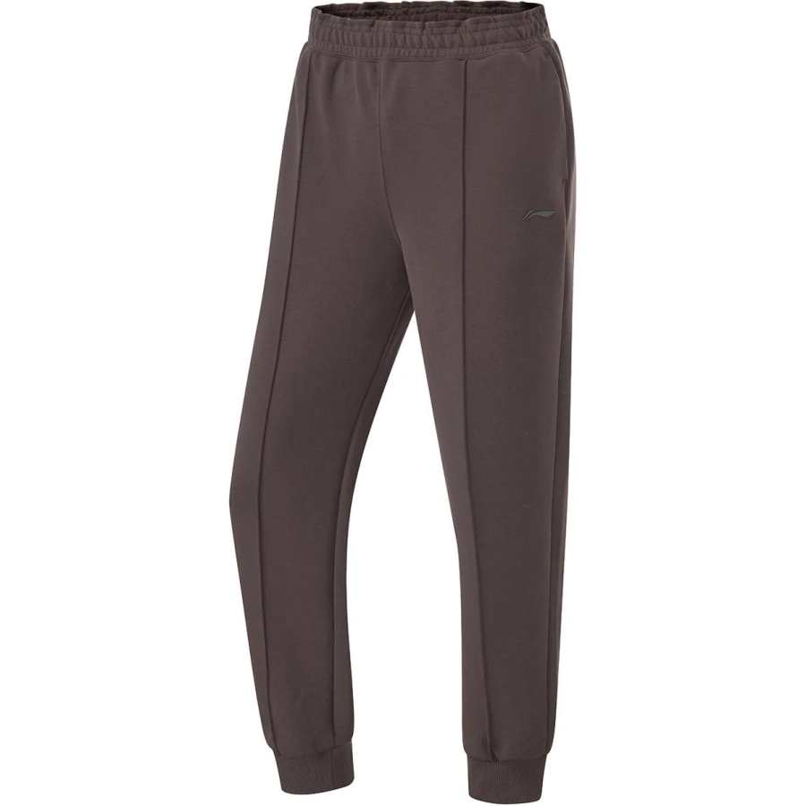 Li-Ning Li Ning Fitness Series Casual Pants Women's Charcoal Coffee Umber