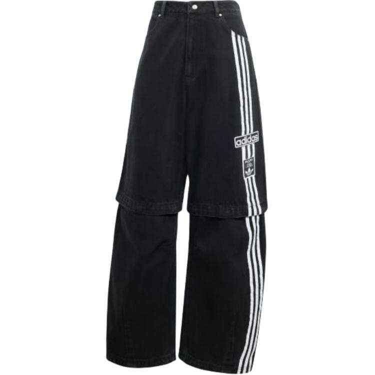 Adidas Originals Adidas 3 Stripes Straight leg Jeans