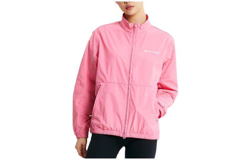 New Balance New Balance Uniess Lightweight Windbreaker Trench Coat Women's Pink
