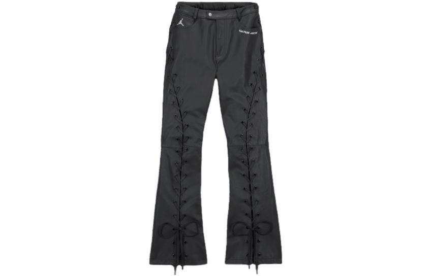 Jordan JORDAN Air JORDAN X JORDAN Women's Leather Pants 'Black'