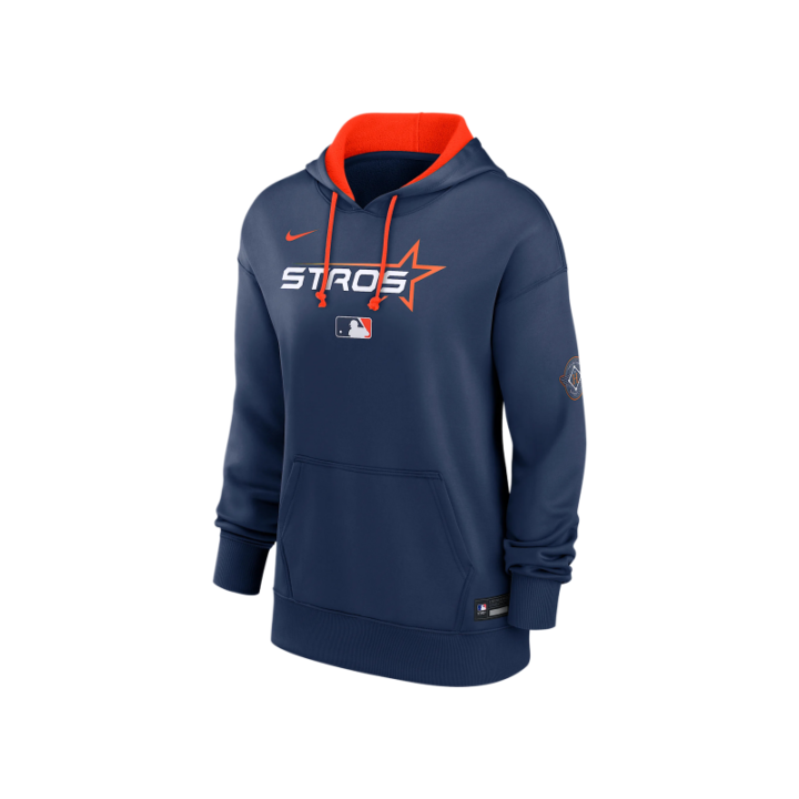 Nike Nike Houston Astros Authentic Collection City Connect Women's Nike Therma Mlb Pullover Hoodie