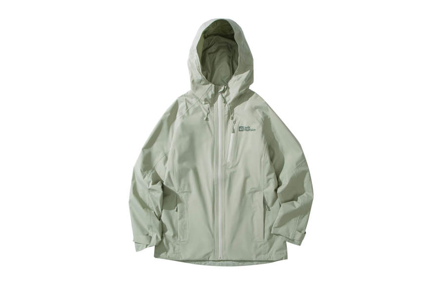 Jack Wolfskin Mountain Versatile Outdoor Hiking Waterproof And Windproof Windbreaker Jacket Women's