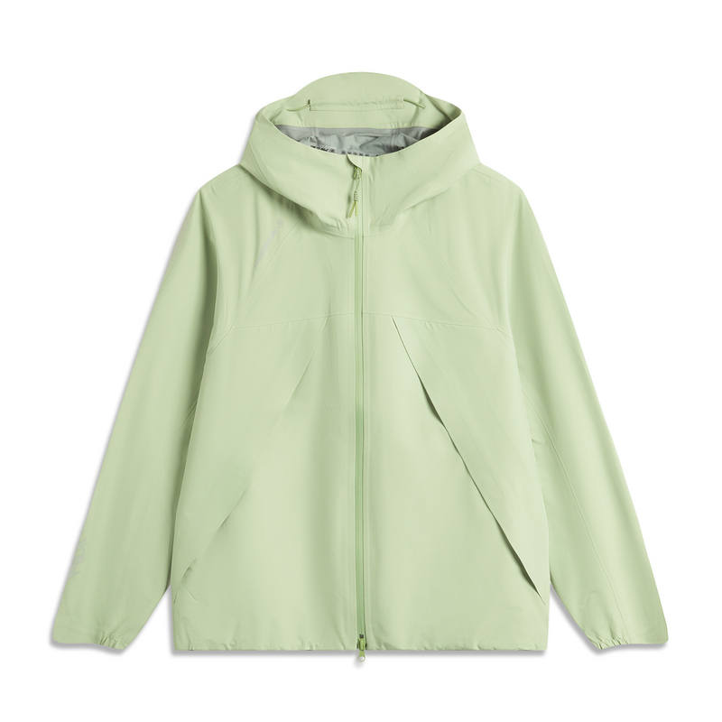 Li-Ning Li Ning Windproof, Breathable, And Rainproof Windbreaker Jacket Women's Sage Green