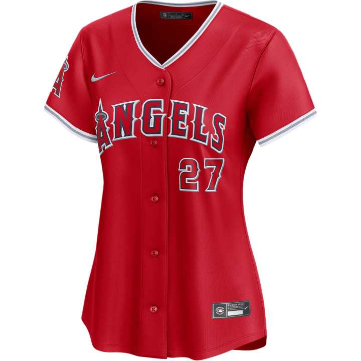 Nike Nike Mike Trout Los Angeles Angels Men's Nike Dri FIT Adv Mlb Limited Jersey