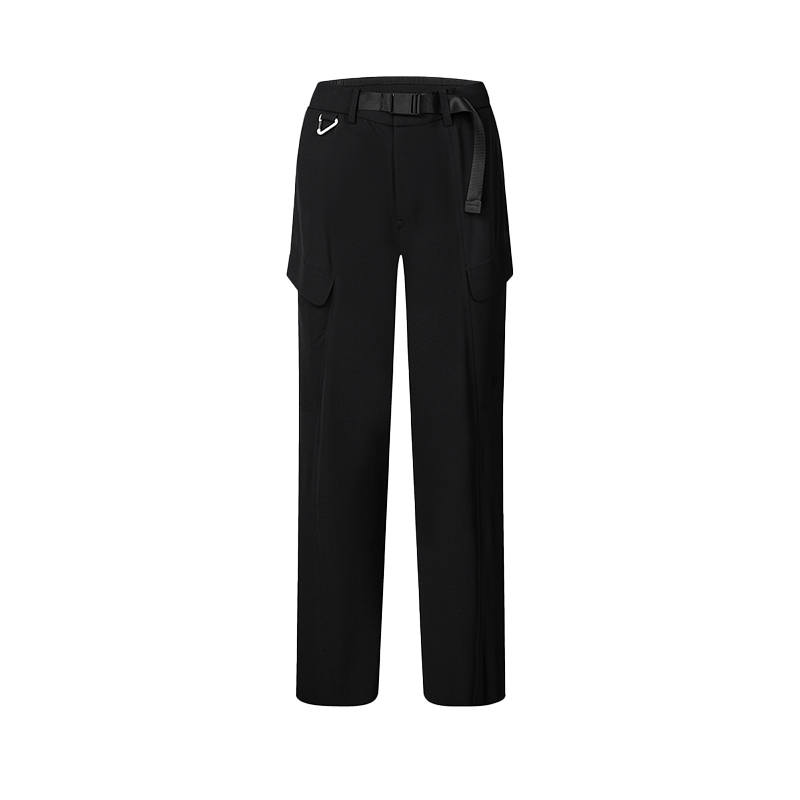 FILA Casual Pants Women's Black Moderate Slim Fit Pants