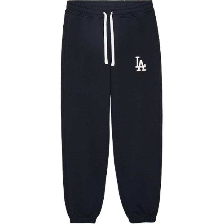 New Era Casual Pants Women's Black Thickened Cuffed Pants
