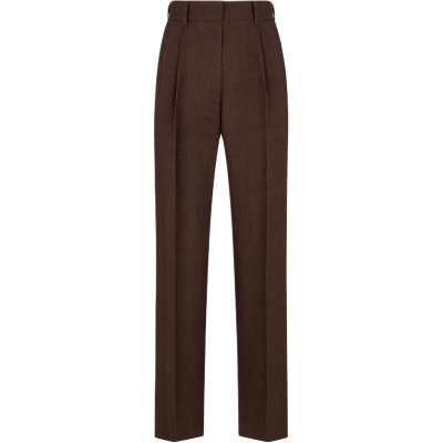 Blazé Milano FW24 Casual Pants Women's Brown